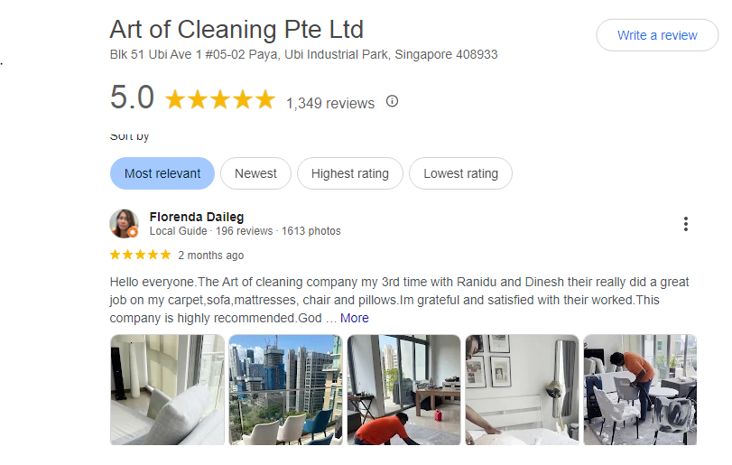 Art of Cleaning Reviews