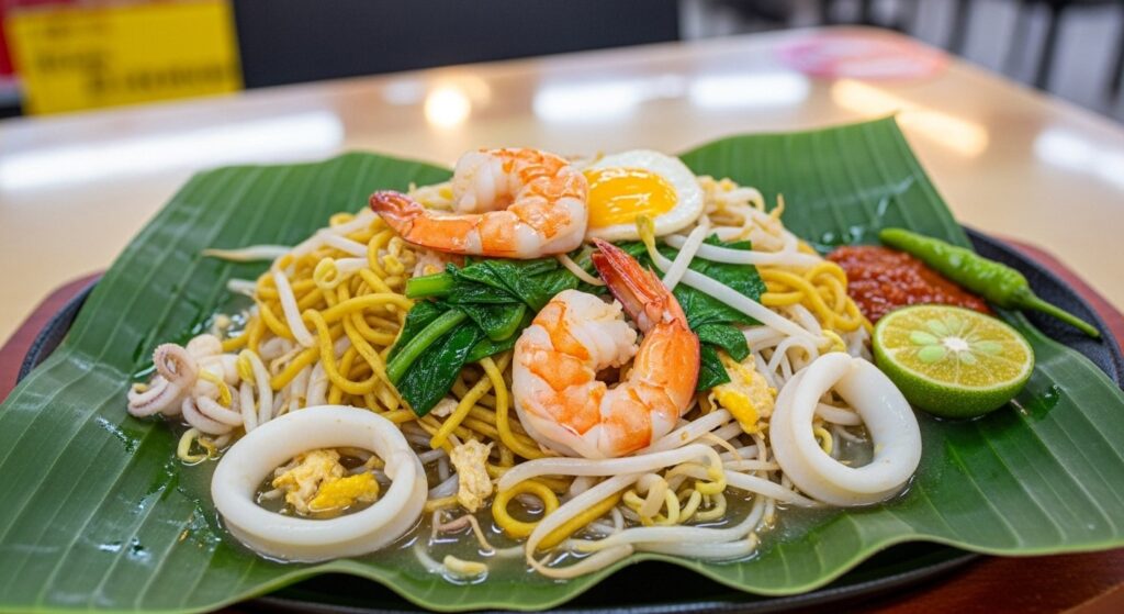 Hokkien Mee – Stir-Fried Noodles with a Seafood Twist