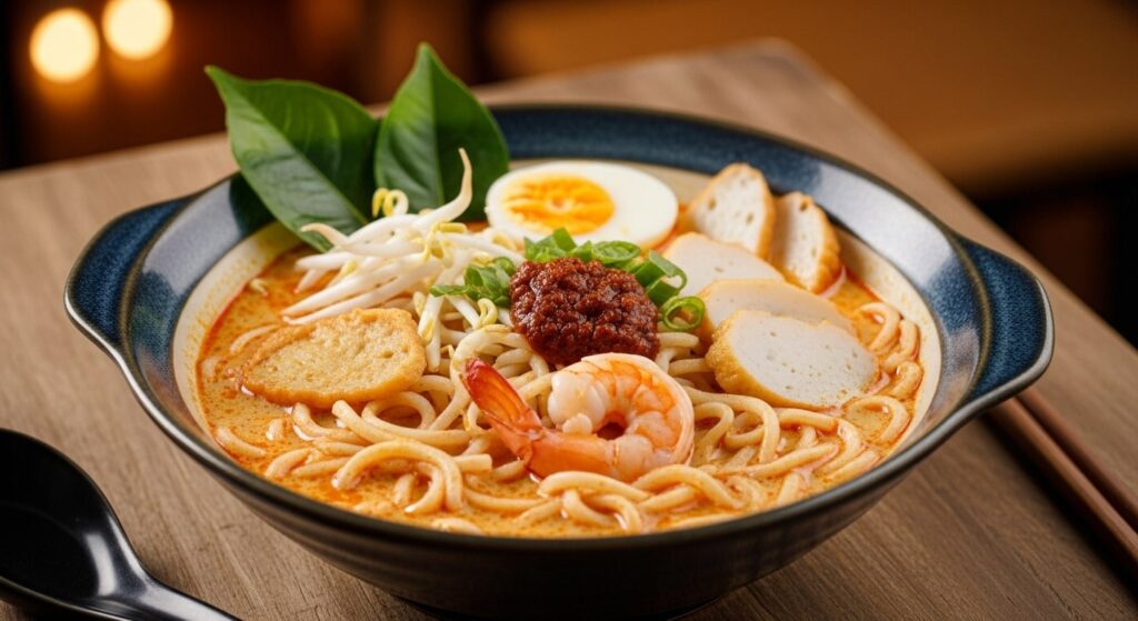 Laksa – A Spicy, Creamy Coconut Noodle Soup