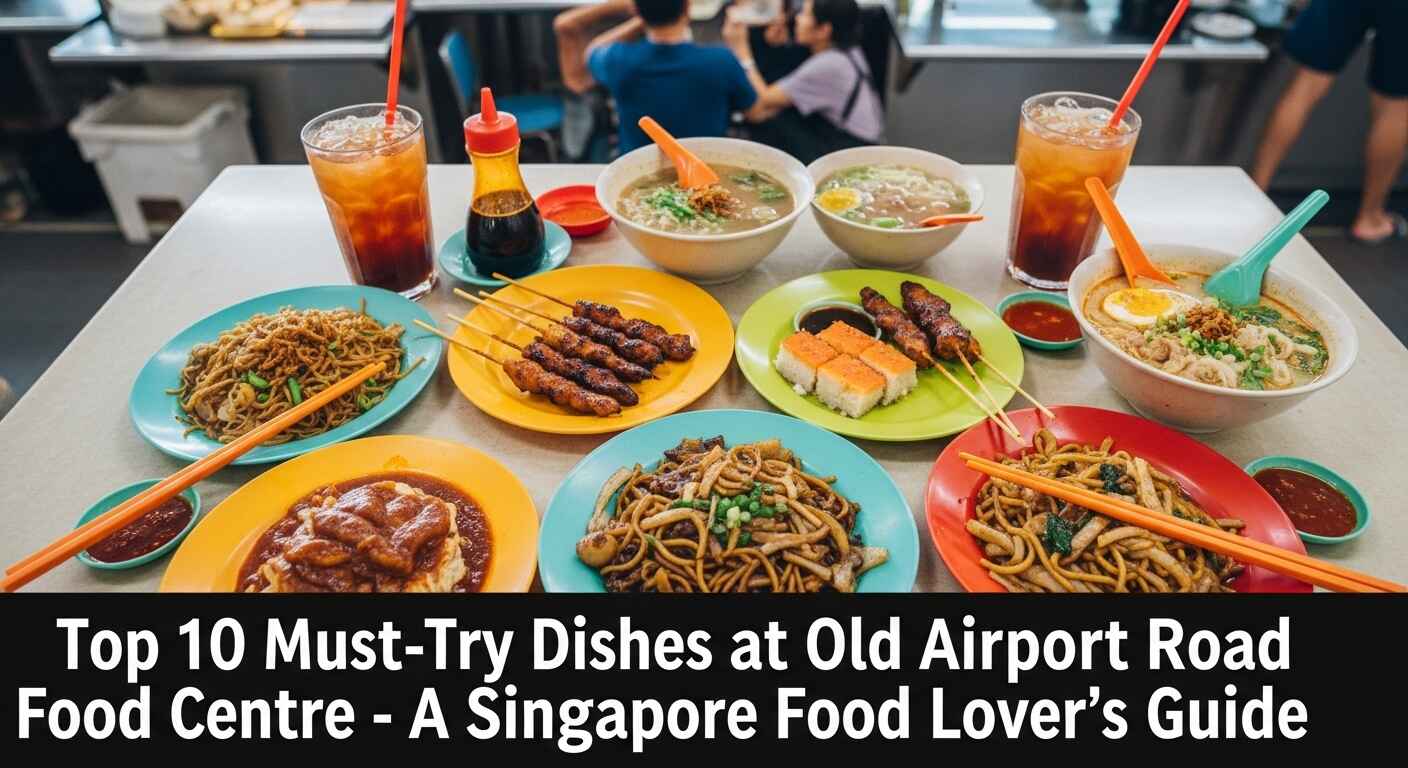 Top 10 Must-Try Dishes at Old Airport Road Food Centre – A Singapore Food Lover’s Guide