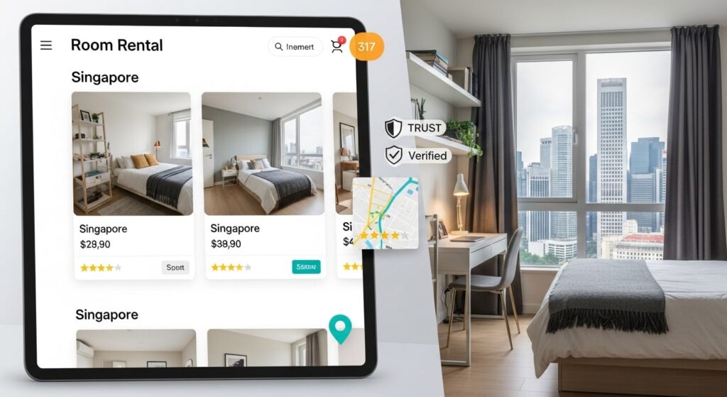Trusted Websites to Book a Room for Rent in Singapore