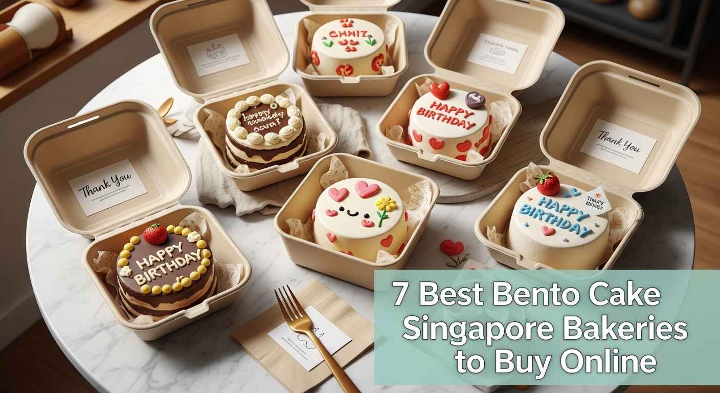 7 Best Bento Cake Singapore Bakeries to Buy Online in 2025