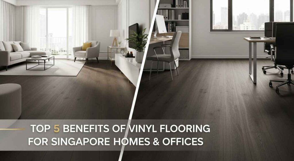 Top 5 Benefits of Vinyl Flooring for Singapore Homes and Offices