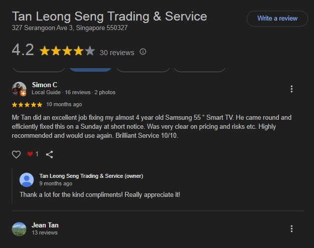 Tan Leong Seng Trading & Service