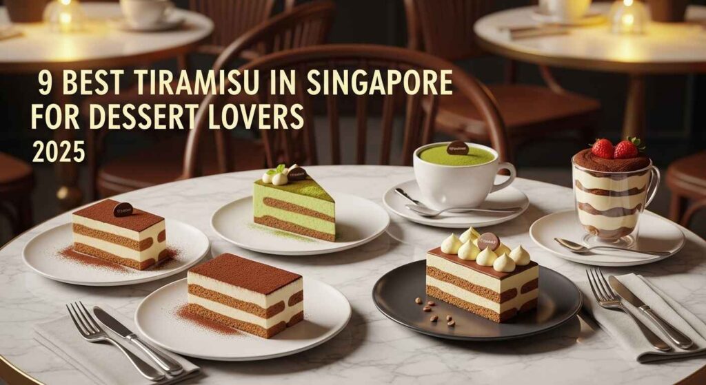 9 Best Tiramisu in Singapore for Dessert Lovers 2025