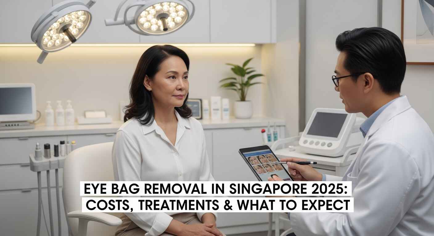 Read more about the article Eye Bag Removal in Singapore: Costs, Treatments & What to Expect 2025