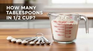 Read more about the article How Many Tablespoons in 1/2 Cup? Easy Kitchen Conversions