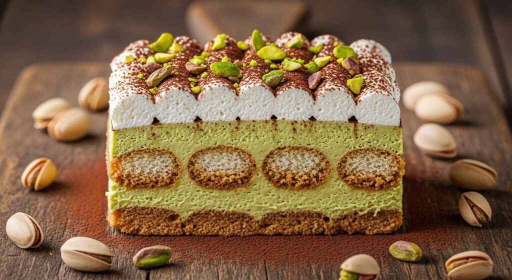 Pistachio Tiramisu