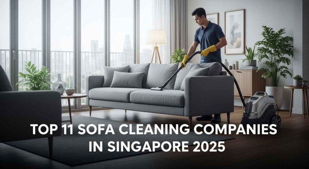 Top 11 Sofa Cleaning Companies in Singapore 2025