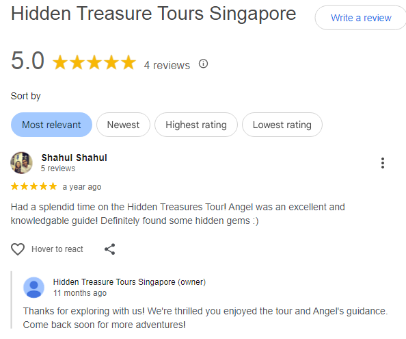 Hidden Treasure Reviews