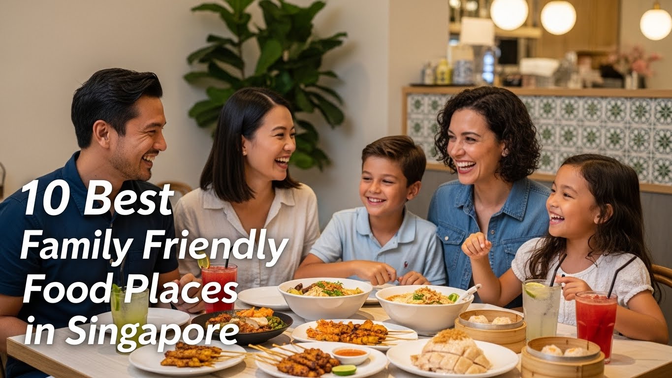 Read more about the article 10 Best Family Friendly Food Places in Singapore
