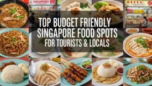 Read more about the article Top Budget Friendly Singapore Food Spots for Tourists & Locals