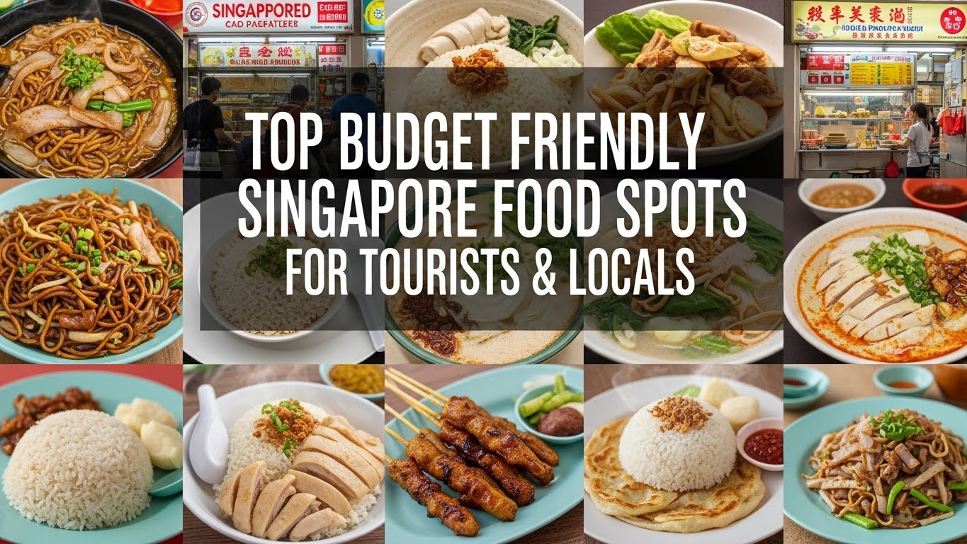 Read more about the article Top Budget Friendly Singapore Food Spots for Tourists & Locals