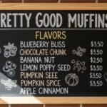 Pretty Good Muffins Menu