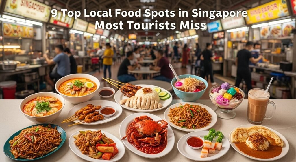 Hidden local food spots in Singapore neighbourhoods