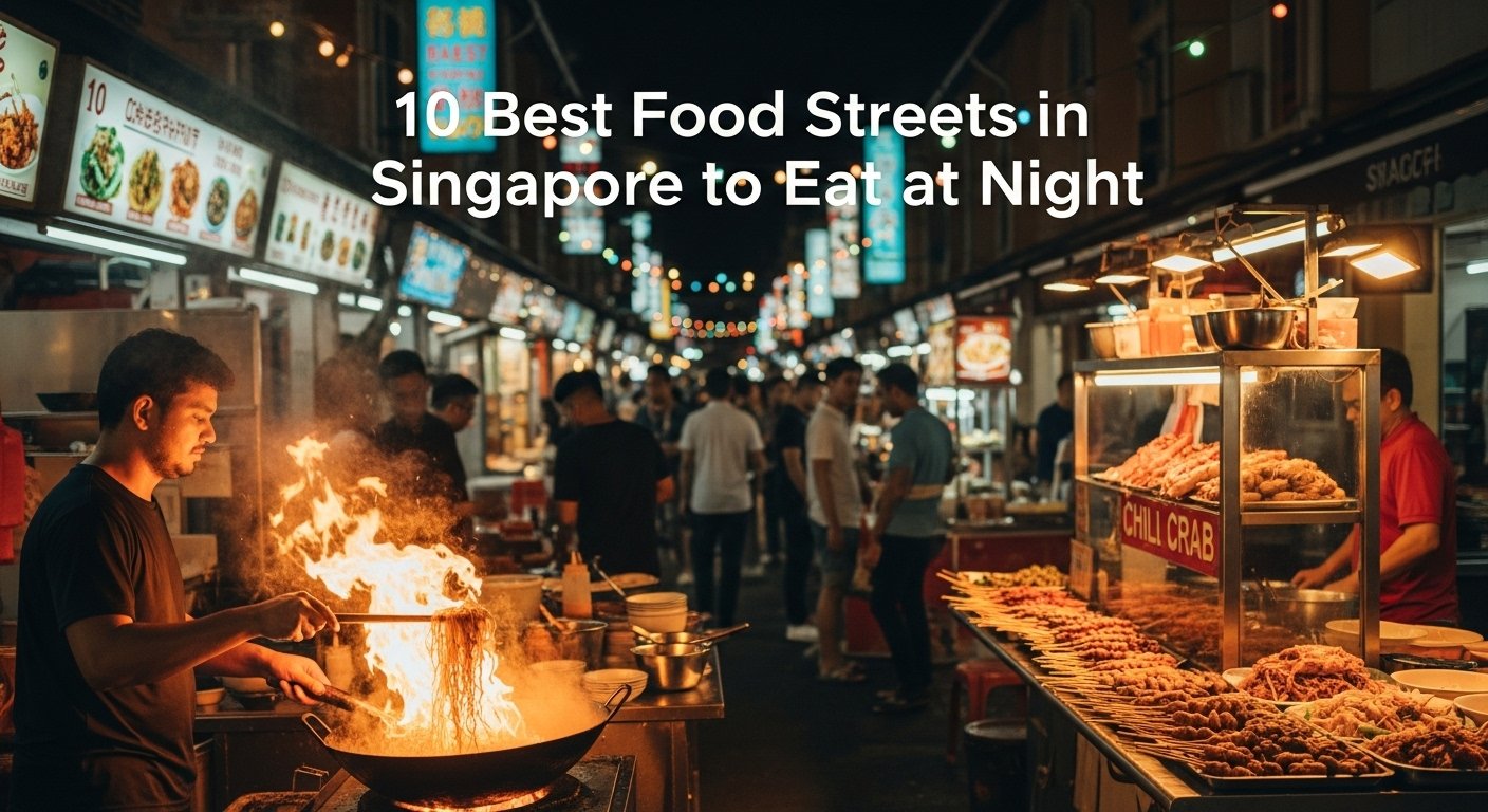 Read more about the article 10 Best Food Streets in Singapore to Eat at Night