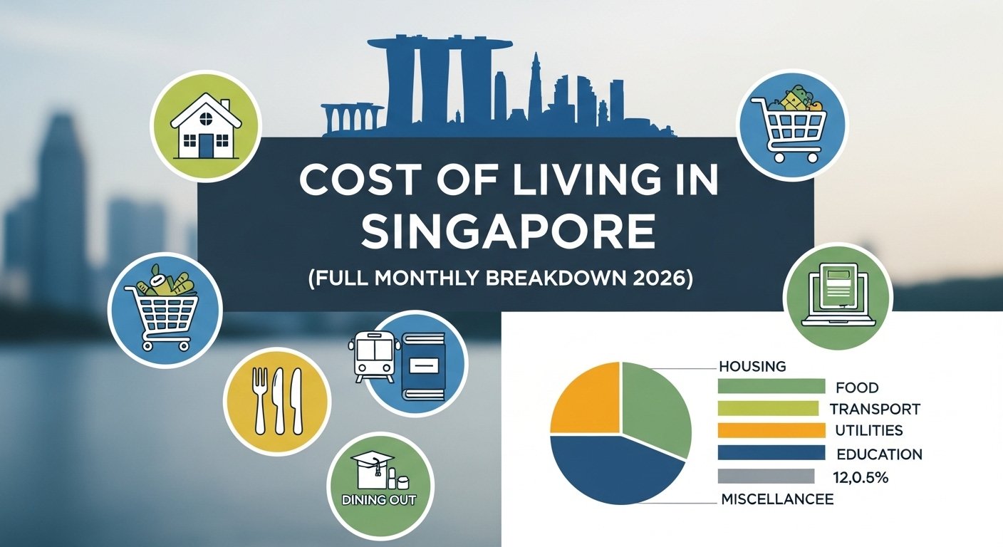 You are currently viewing Cost of Living in Singapore (Full Monthly Breakdown 2026)