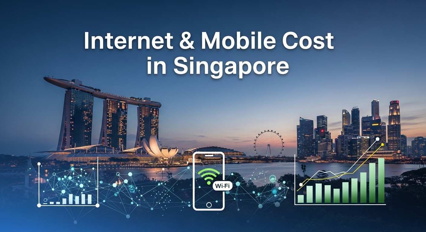 You are currently viewing Internet & Mobile Cost in Singapore