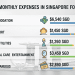 Average Monthly Expenses in Singapore for Singles