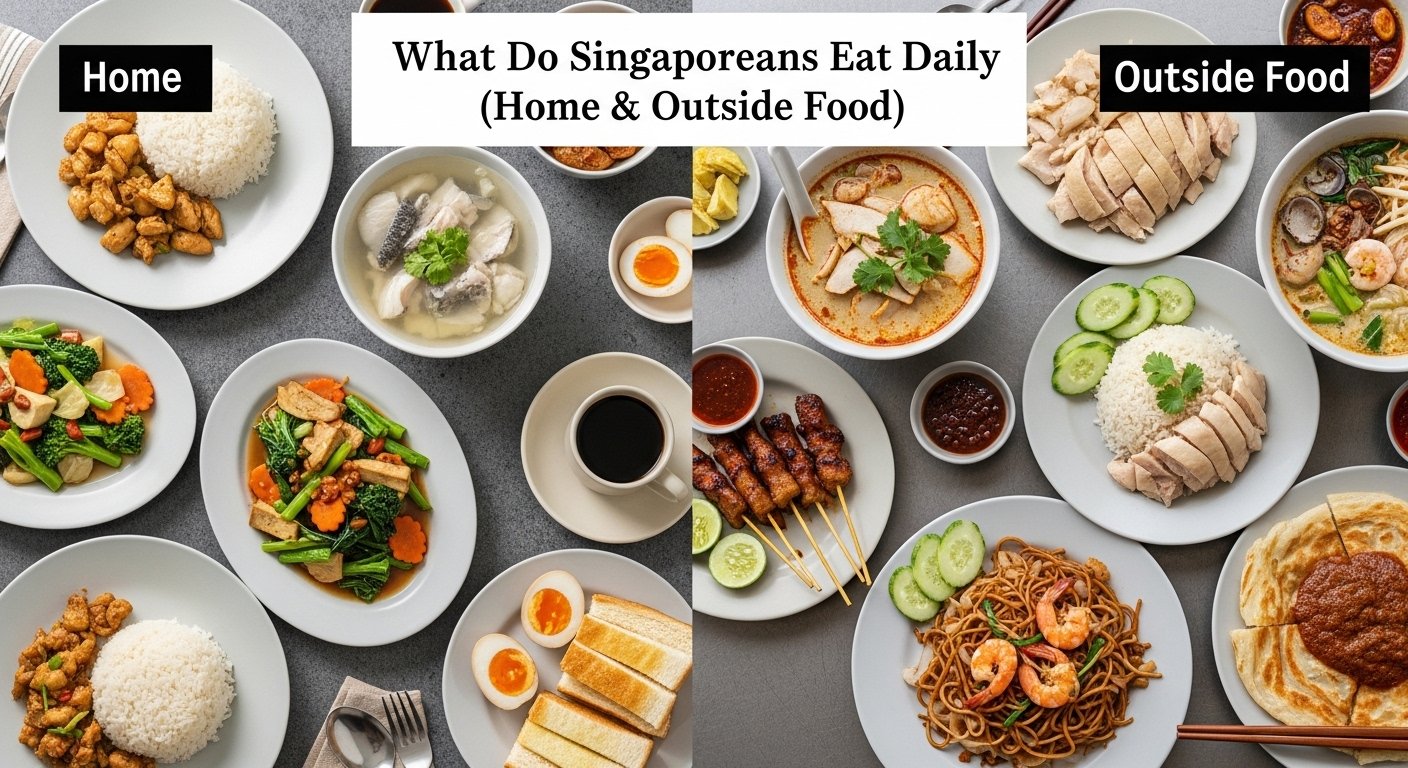 You are currently viewing What Do Singaporeans Eat Daily (Home & Outside Food)