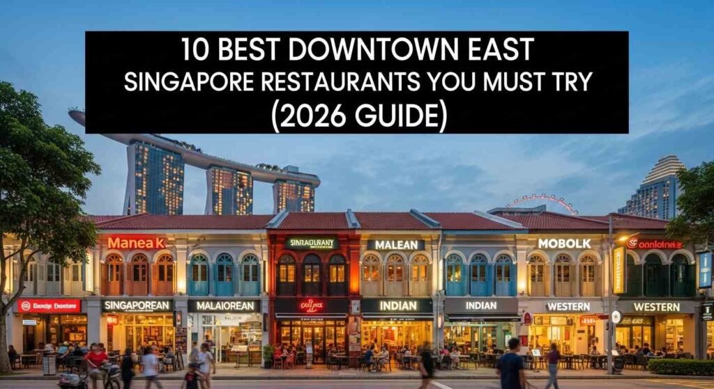 Downtown East Singapore Restaurants