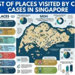 MOH List of Places Visited by COVID-19 Cases in Singapore
