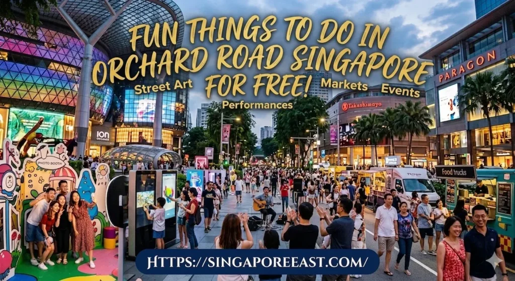 Fun Things to do in Orchard Road Singapore