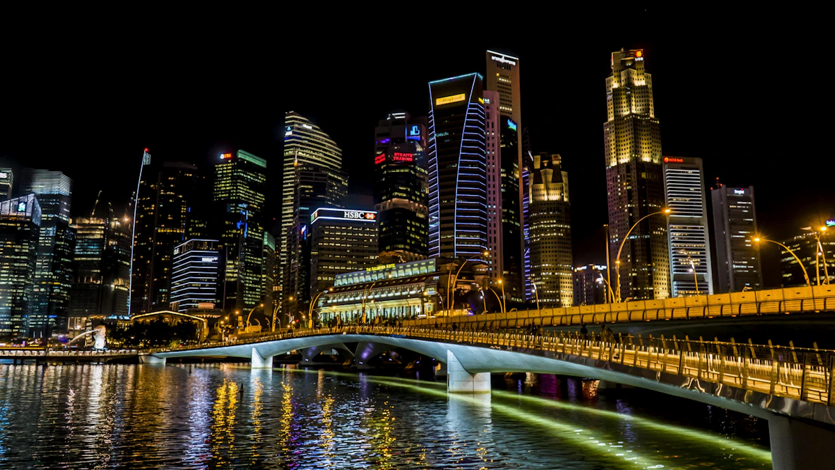 Singapore Exchange SGX trading floor and financial data