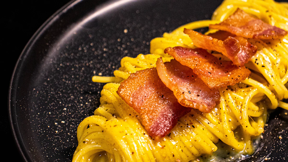 Mentai cream carbonara pasta Sio Pasta Singapore Raffles City